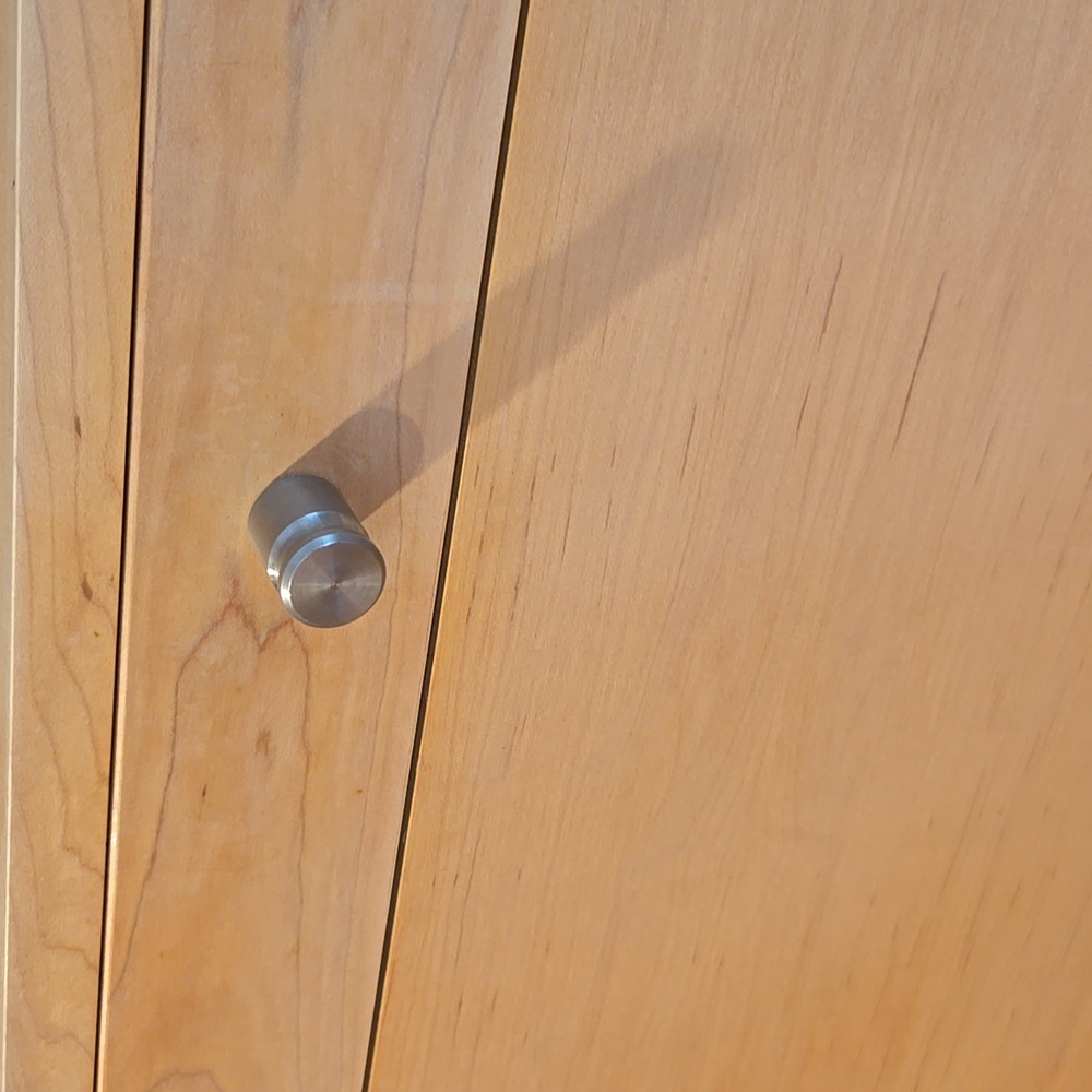 NWOT ROOM & BOARD "Stanwell" Stainless Steel Drawer/Door Pull